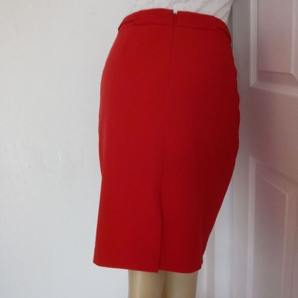 New York&Company Red Pencil Skirt - Picture 5 of 6